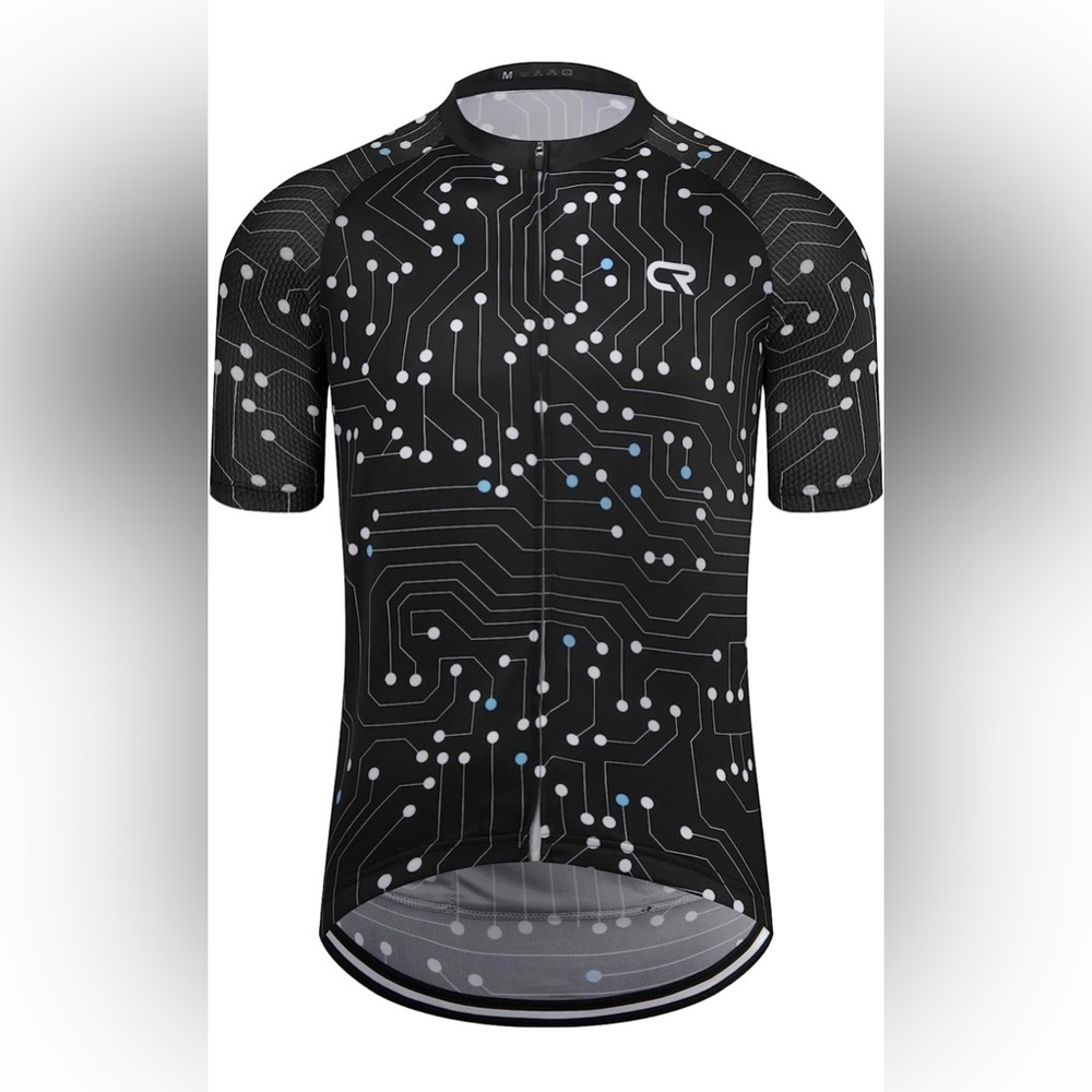 Coconut Ropamo CR Mens Cycling Jersey Short Sleeve Road Bike Shirt with 3 Pocket